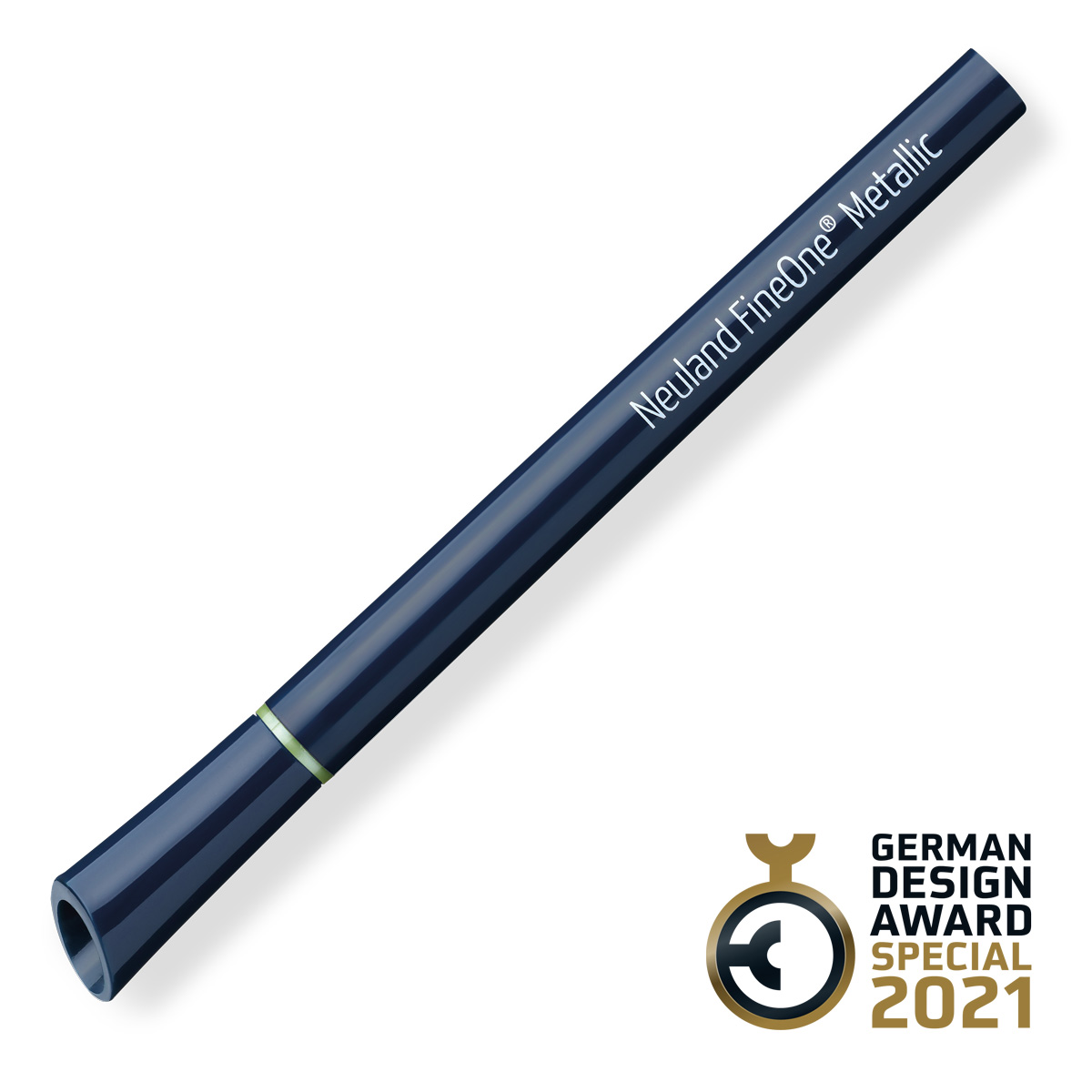 Neuland FineOne® Metallic zelený fix, kulatý hrot